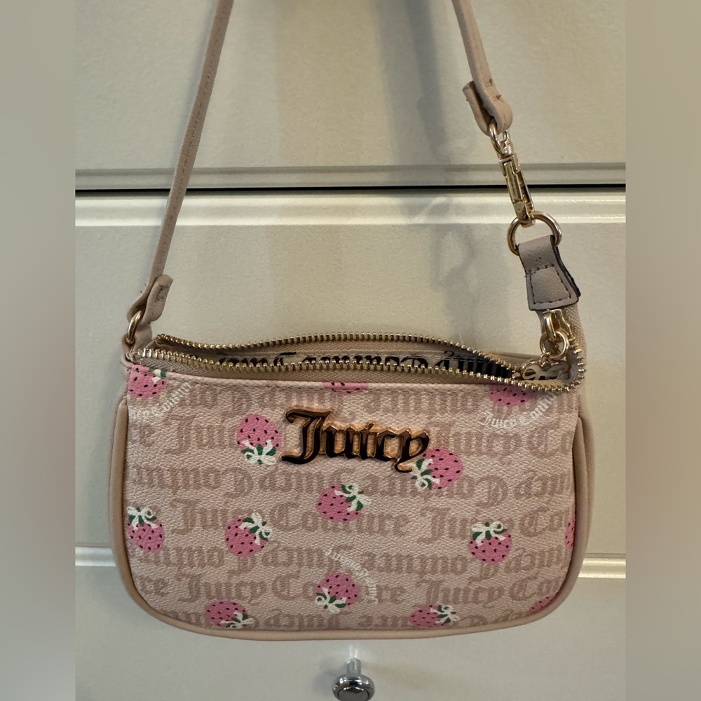 Juicy Couture mini strawberry shoulder bag